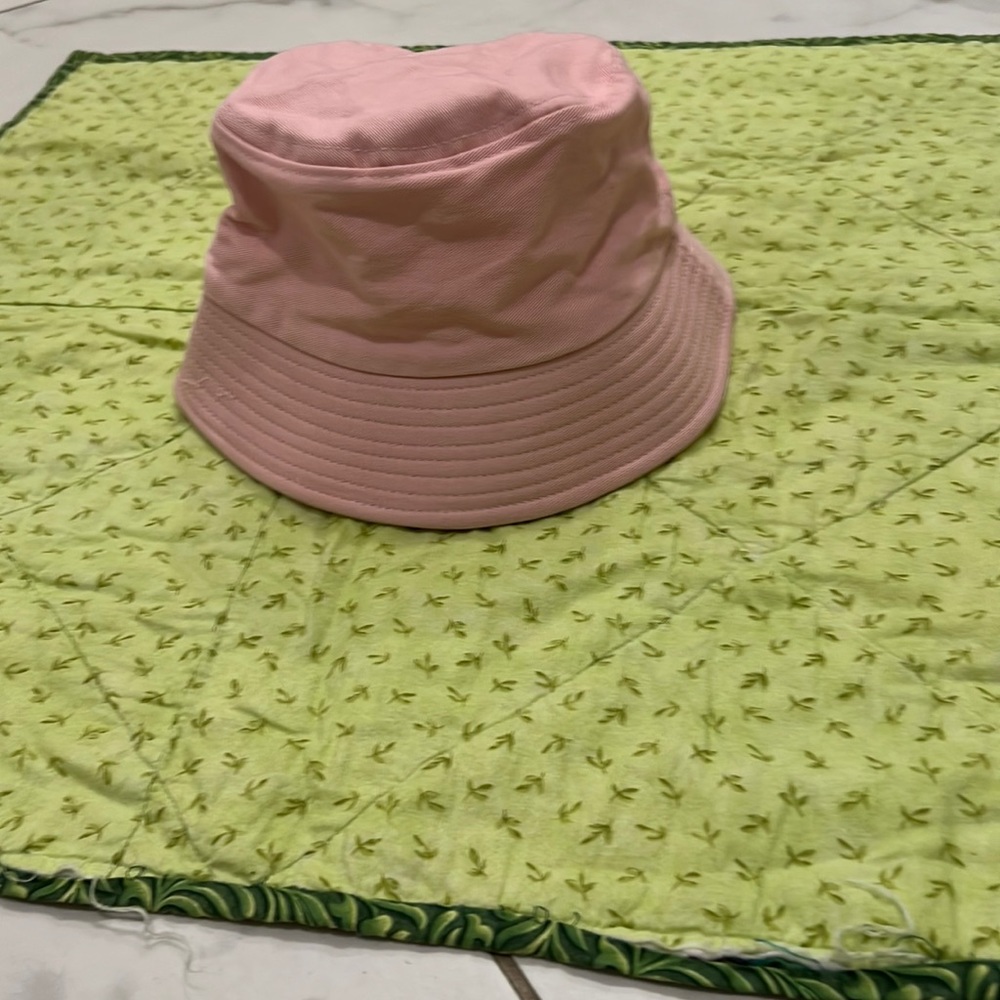 NWOT Bucket Hat Awesome Powder Pink, Unisex Excellent Quality One Size fits Most